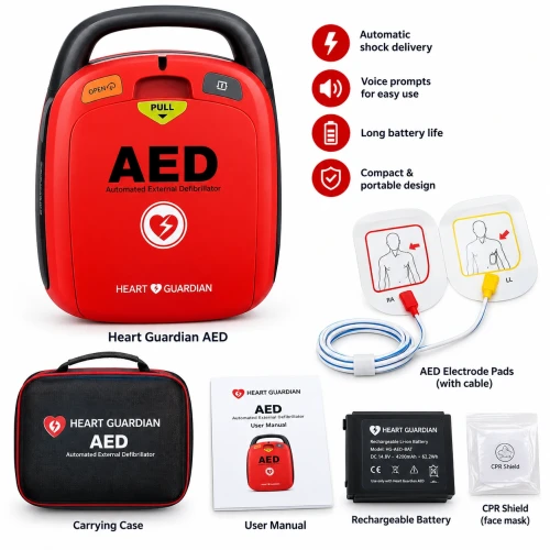 Heart Guardian AED Defibrillator